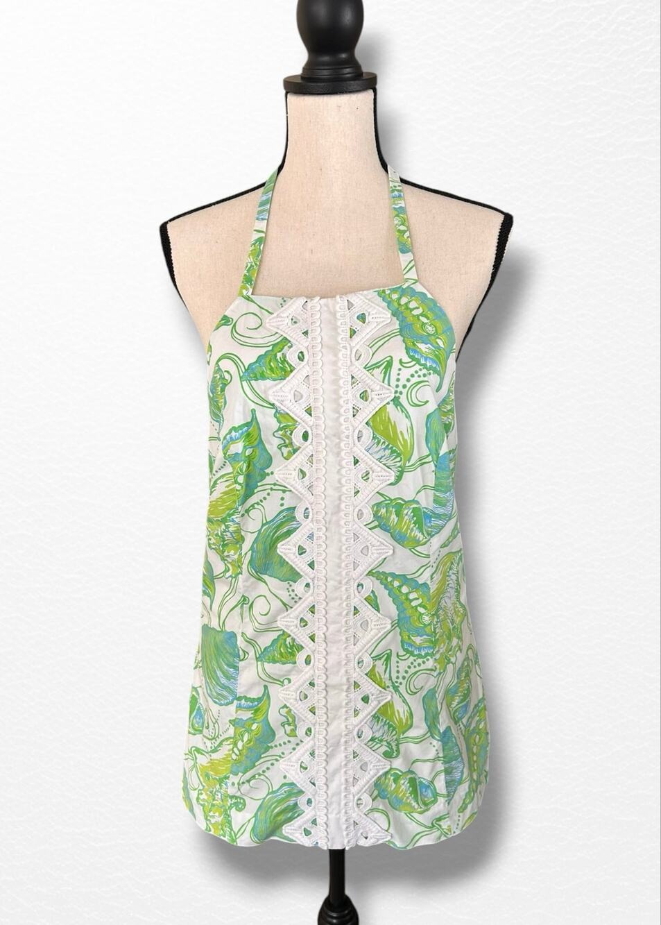 Lilly Pulitzer Poplin Halter Top, Size 10